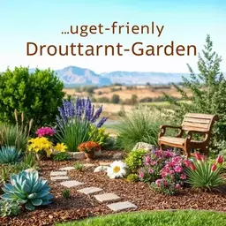 designing a drought-tolerant garden on a budget