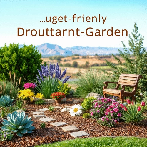 designing a drought-tolerant garden on a budget
