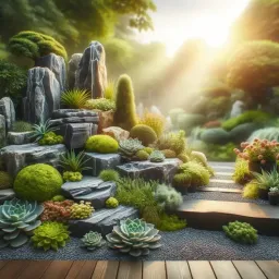 step-by-step guide to creating a rock garden