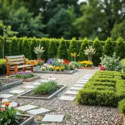 creating a structured garden layout for beginners