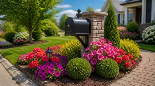 Charming Mailbox Landscaping Ideas