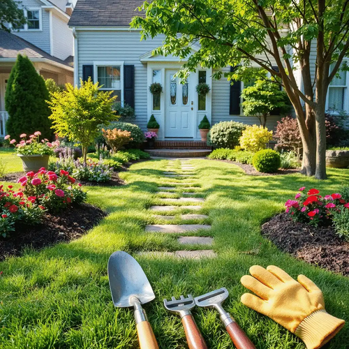 DIY landscaping tips for improving curb appeal
