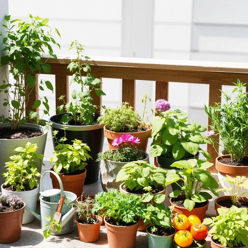 Container Gardening for Small Spaces