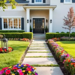 front yard design ideas for curb appeal